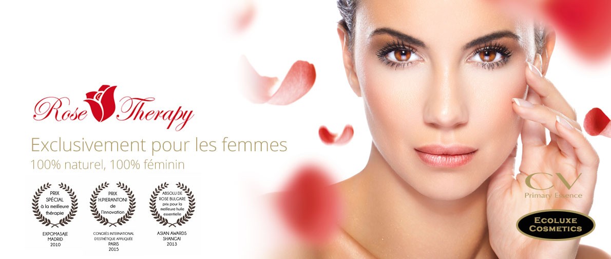 Rose therapy, le soin 100% féminin, 100% naturel.